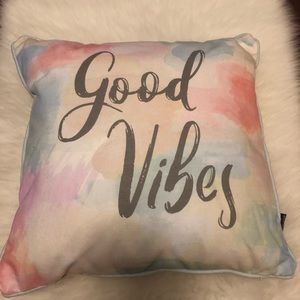 Good vibes pillow